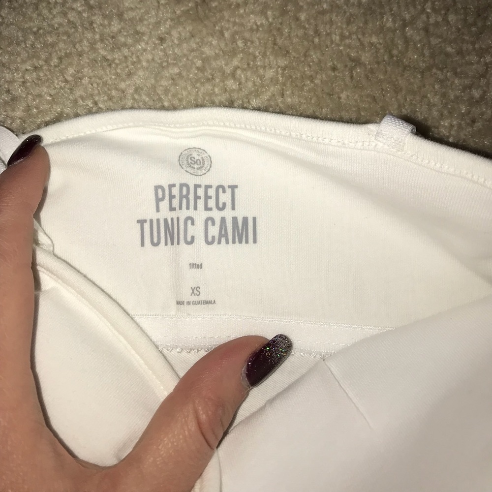 NWT tunic length cami - $5 if bundled or else $8 - Picture 3 of 4